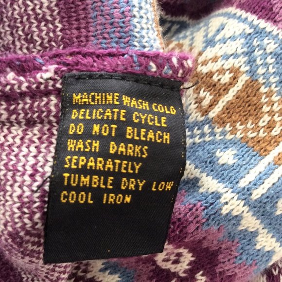 Lizsport Oversized Vintage Sweater Tunic Size Medium - Picture 9 of 9